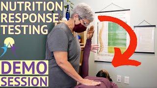 What Is Nutrition Response Testing? [DEMO SESSION] Applied Kinesiology Muscle Testing Explained