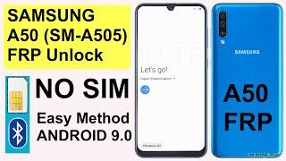 Samsung A50 FRP Bypass/Google Account Remove Android 9.0 NO SIM - NO PC | FRP Bypass Samsung A50