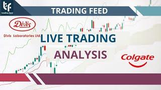 Live Trading Analysis | Trading Feed | Colpal | Divis Lab | 22 July 2024