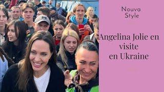 Angelina Jolie en visite à Lviv en Ukraine