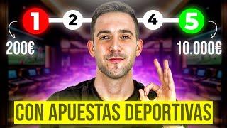  Cómo Pasar de 200€ a +10.000€ en Apuestas Deportivas (Estrategia REAL Paso a Paso)