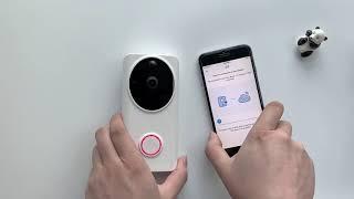 How to connect tosee plus wifi video Doorbell