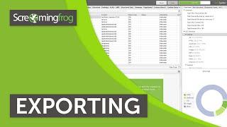 Exporting Guide - Screaming Frog SEO Spider