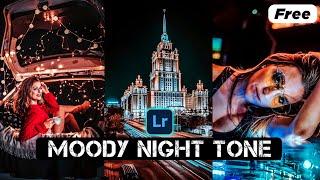 Lightroom mobile presets free dng | Moody night presets | Lightroom presets | Free lightroom presets