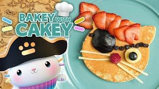 Making Cakey's Purrfect Pirate Pancakes | BAKEY WITH CAKEY