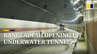 Bangladesh set to open first under-river tunnel project built with Chinese funding and contractors