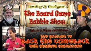 Board Game Babble #78 Back the comeback