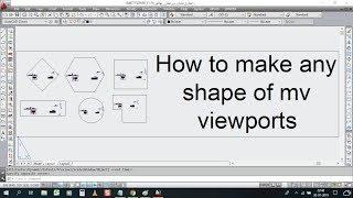 How to create any shape of viewports