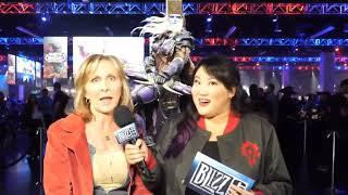 Sylvanas voice actor behind of scenes (this was actually  of