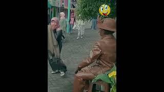 Prank-Patung Part 8... Funny reaction statue prank #shorts