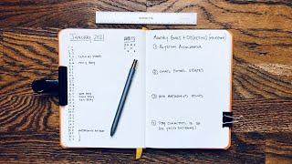 Minimalist Beginner Friendly Bullet Journal Setup