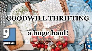 THRIFT WITH ME AT GOODWILL + THRIFT HAUL