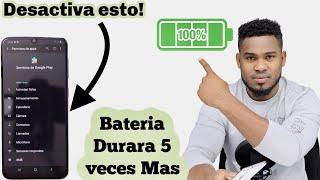 Tu celular se descarga muy Rápido -Haz esto y listo