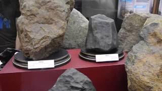 Chondrite Meteorites, Museum of natural history Vienna