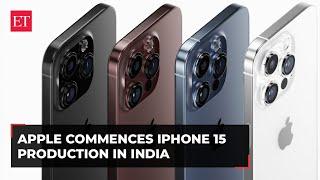 Foxconn commences Apple iPhone 15 production in India ahead of September launch