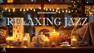 Night Jazz Piano Instrumental Music  Relaxing Christmas Saxophone Jazz for Sleep, Work, Study,..