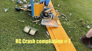 RC crashes compilation number ￼# 7 ￼ #landing #jets #crash #aviation #rclife