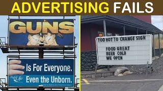 Hilariously Bad Advertising Fails (New Pics) | Happy Bears