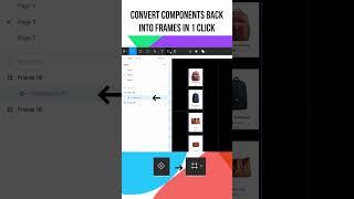 Convert component into frames in 1 CLICK | Figma