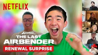 The Avatar: The Last Airbender Cast React to Season 2 & 3 Renewal | Netflix