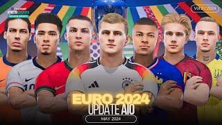 UEFA Euro 2024 Pes 2021 & Football Life 2024 Mods (with Tutorial) (SIDER) PC