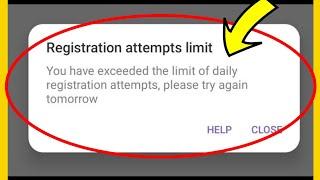 How to fix registration attempts limit viber 2024 | viber login problem | viber activation problem