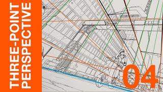 Perspective Drawing - 04: Three Point Perspective