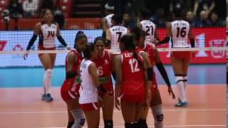 PERU GANA EL 1ER SET.