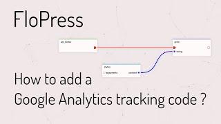 How to add a Google Analytics tracking code in WordPress ? FloPress