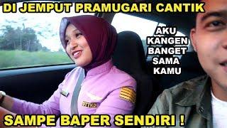 DI JEMPUT CALON PRAMUGARI CANTIK !! GOMBALIN MEMEY SAMPE BAPER SENDIRI !!!