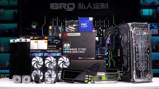 「BRO」4K PC BUILD Singularity Spectre 4 + RTX4090 Matrix Without AIO.幽灵4#pcbuild