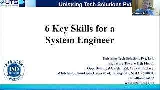 Unistring Tech Solutions Pvt. Ltd's Webinar on Industry Required Skills for Hardware Testing