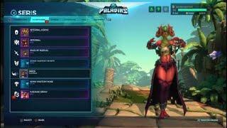 Paladins skins and emotes seris 2