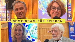 3.  Für den Frieden-Konferenz mit D. Ganser, U. Guérot, E. Drewermann, H.-J. Maaz und Silke Schäfer