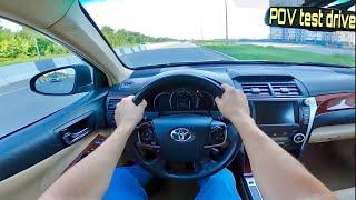 2012 Toyota Camry XV 50 (2.5L 181HP) POV Test drive