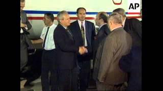 RUSSIA: SERBIAN PRESIDENT SLOBODAN MILOSEVIC VISIT