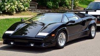 Lamborghini Countach High Speed Run!