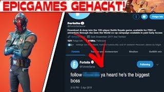 EPIC GAMES WIRD GEHACKT! | Fortnite Twitter Account Hackerangriff