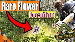 BEST Location To Find Rare Flowers In Ark Survival Evolved Lost Island!