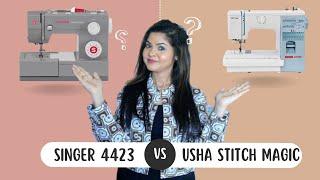 Usha Janome Stitch Magic vs. Singer FM HD 4423: Comprehensive Sewing Machine Comparison