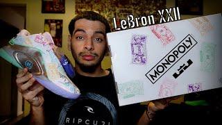 LeBron XXII “Currency” Monopoly Collab.