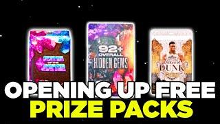 OPENING UP *FREE* PRIZE PACKS INCLUDING A GUARENTEED 92+ PLAYER! NBA 2K25 MYTEAM