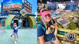 FIRST LOOK at Epic Universe Preview Center! Massive Park Model & Detailed Tour!