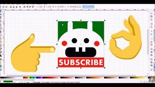 How to Make YouTube Branding Watermark in INKSCAPE