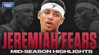 Jeremiah Fears Mid-Season Highlights | 2025 NBA Draft