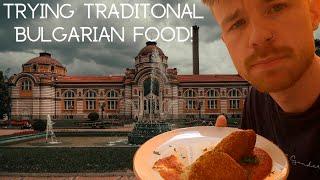 Trying Traditional Bulgarian Food! | Sofia Travel VLOG