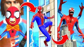 How To UPGRADE SPIDERMAN Into A GOD In GTA 5 ... (Secret Powers!) - GTA 5 Mods Funny Gameplay