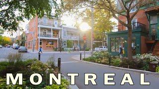 Pretty Streets of Montreal, Canada - October 2021