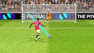 eFootball 2024 Penalty Shoot-out Online Match #1 - Ultimate Football Realistic Gameplay