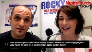 StarChat mit Drew und Wietske - ROCKY - Das Musical